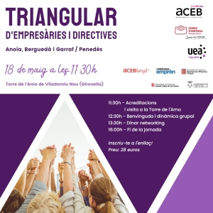  L’ACEB Suma organitza la primera trobada d’empresàries i directives del Berguedà, l’Anoia i el Garraf-Penedès